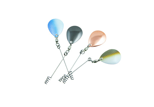Spinner Rig 4-pack Koppar, Svart, Blue, Brown