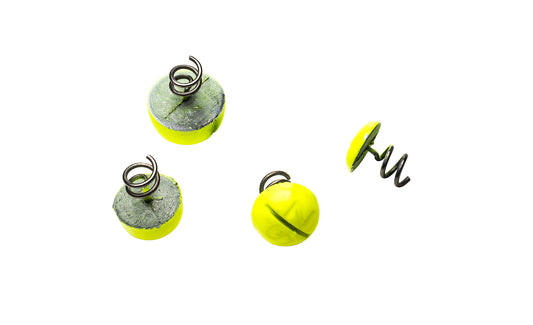 Screw-in Dots Fl.Yellow Bly 3-pack