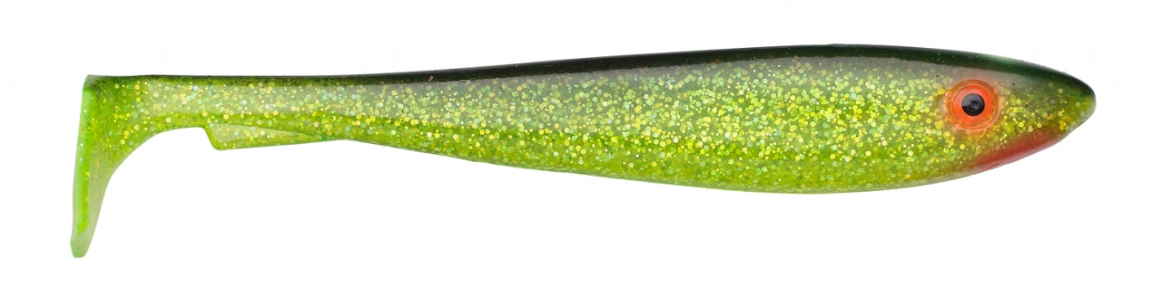 McR Shad 23cm C19 Black´n Chartreuse