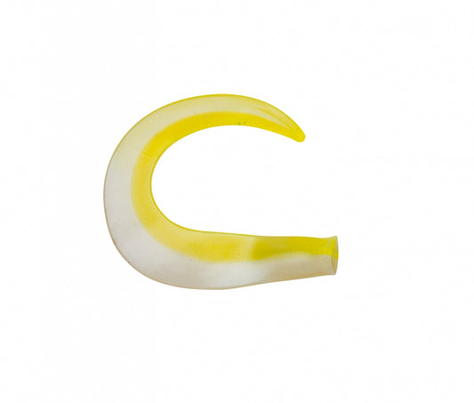 McTail Glide Tail 3-pack C16 Pearl White/Fl.Yellow