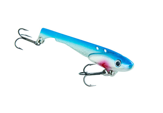 Vibrating Bass 18 g - Chrome Blue