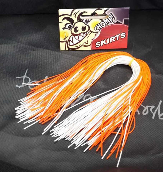 Pig Skirt Silikonkjol 25 cm Gold/White/Orange