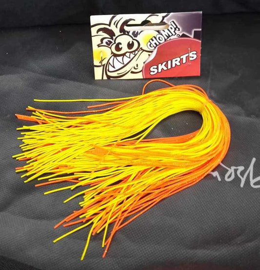 Pig Skirt Silikonkjol 25 cm Orange/Yellow