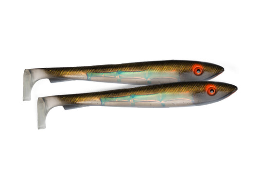 Mcrubber The Pelagic 29cm - Flash Golden Bream 2-pack