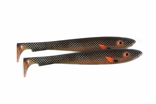 Mcrubber The Pelagic 29cm - Motoroil Black Back 2 pack