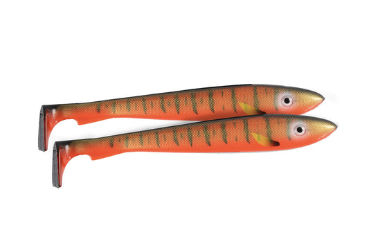 Mcrubber The Pelagic 29cm - Red Tiger 2 pack