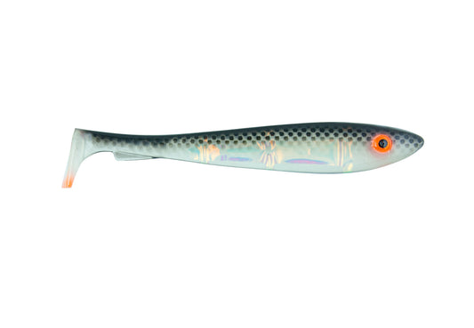McRubber Flash Shad 17 cm UV Black Back 3-pack