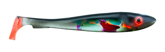McRubber Flash Shad 17cm Sober Hot tail 3-pack