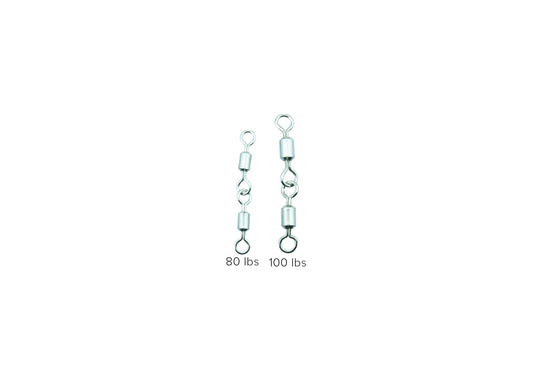 SZ Jointed Rolling Swivles 2 link 3 pack