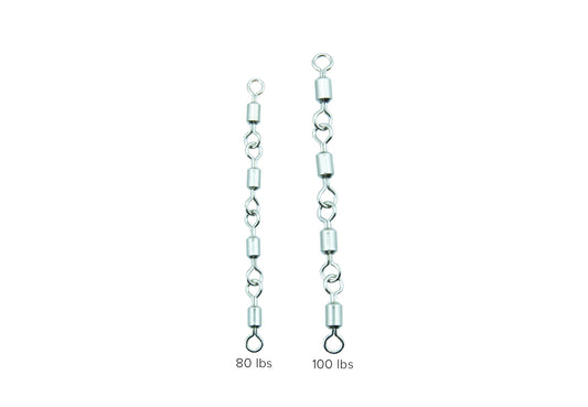 SZ Jointed Rolling Swivles 4 link 3 pack