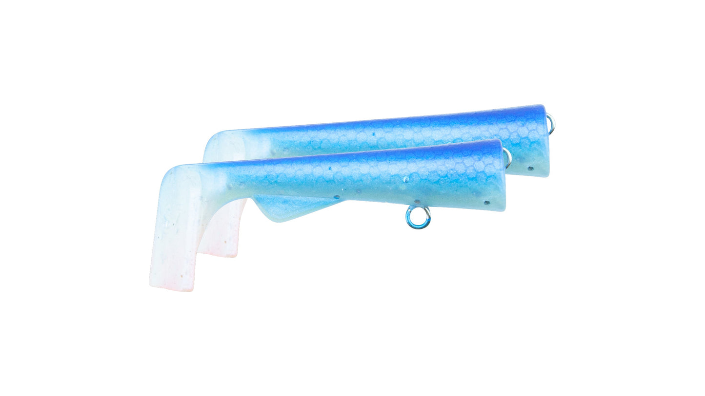 Ugly Louis Paddle tail 2-pack Blue Pearl