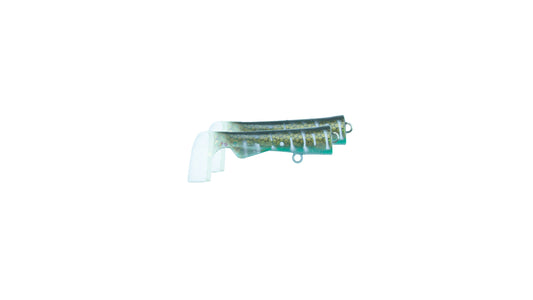 Ugly Louis Junior Paddle tail 2 pack UV Electric Pike