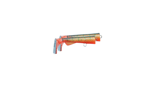 Ugly Louis Junior Paddle tail 2 pack Red Tiger