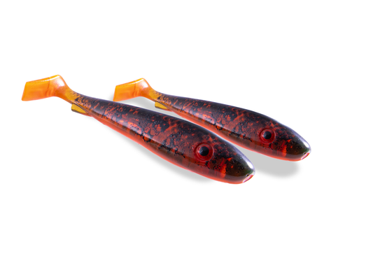 Big McRubber Flash 25cm 2 pack Crappie Burbot