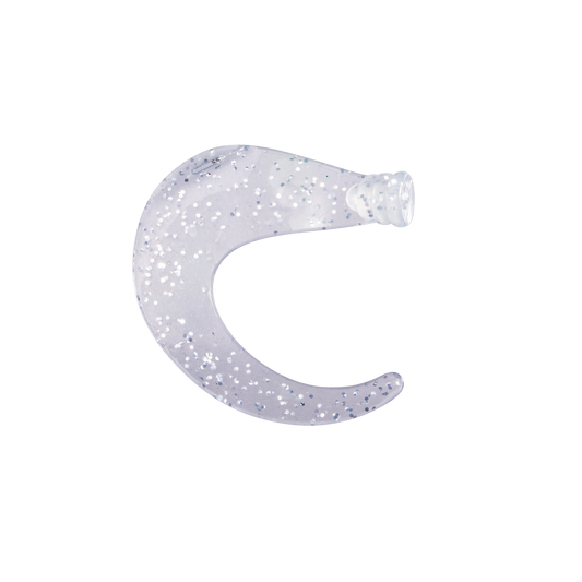 Rattling BigTail 2 pack - C44 UV Glitter