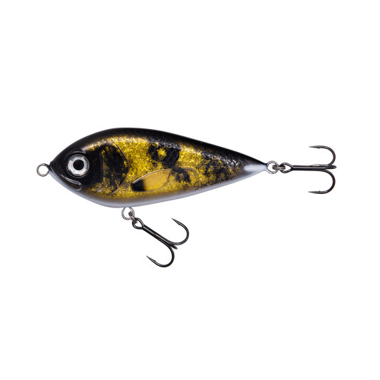 Squarepusher Swim 12,5 cm 73 g - Lake Miltona Walleye