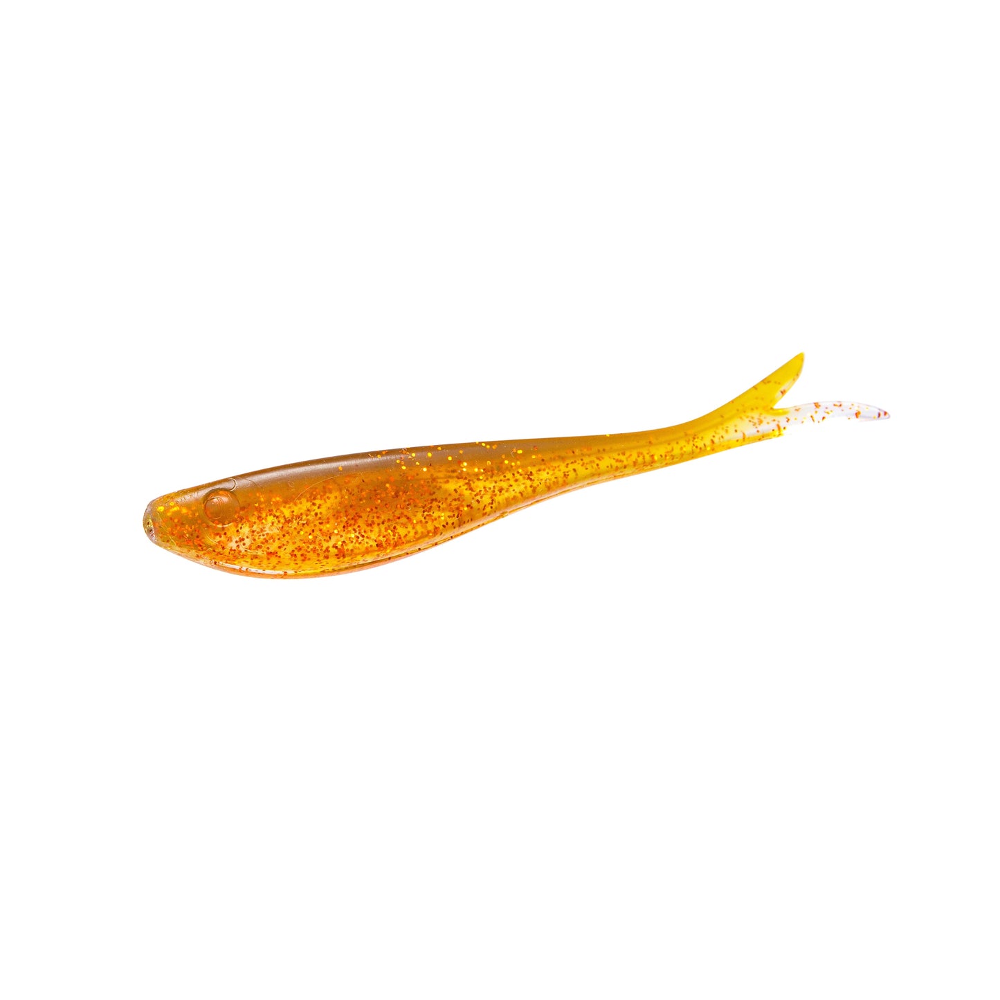JB Fluke 124 mm 9,1 g - 3 pack UV Brown Craw