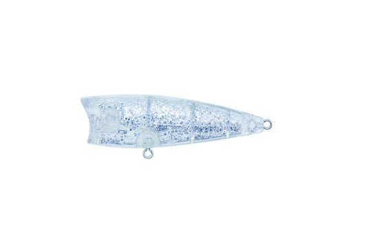 McWaker 7 cm Kropp omålad Silver Glitter