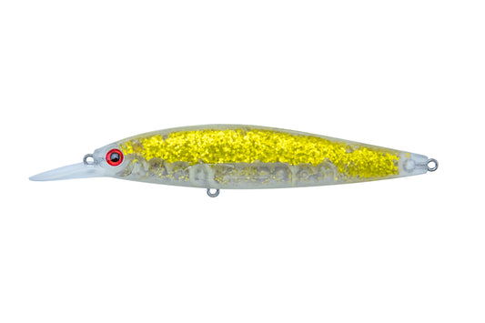McRumbler Slim 10,5 cm Kropp omålad Guld Glitter