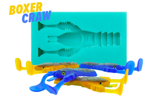 Boxer Craw silikonform 3D ögon
