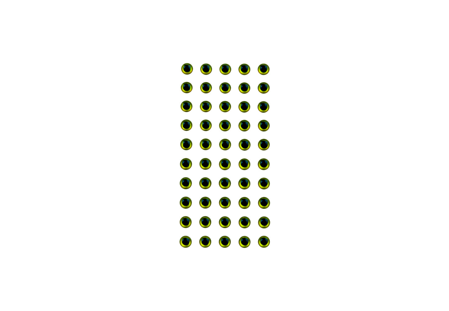 WTP 3D Ögon 4 mm 50 pack