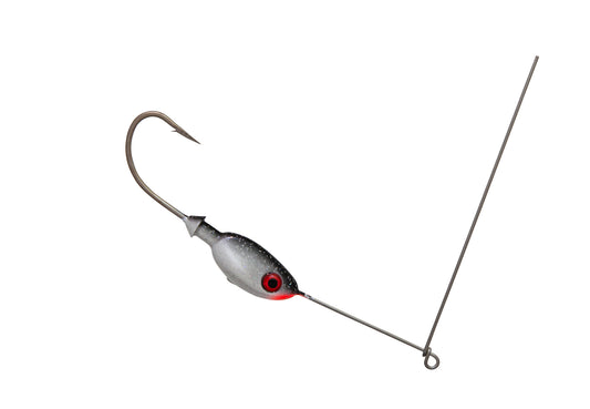 Spinnerbait kropp 28g - 6/0 Black / Silver