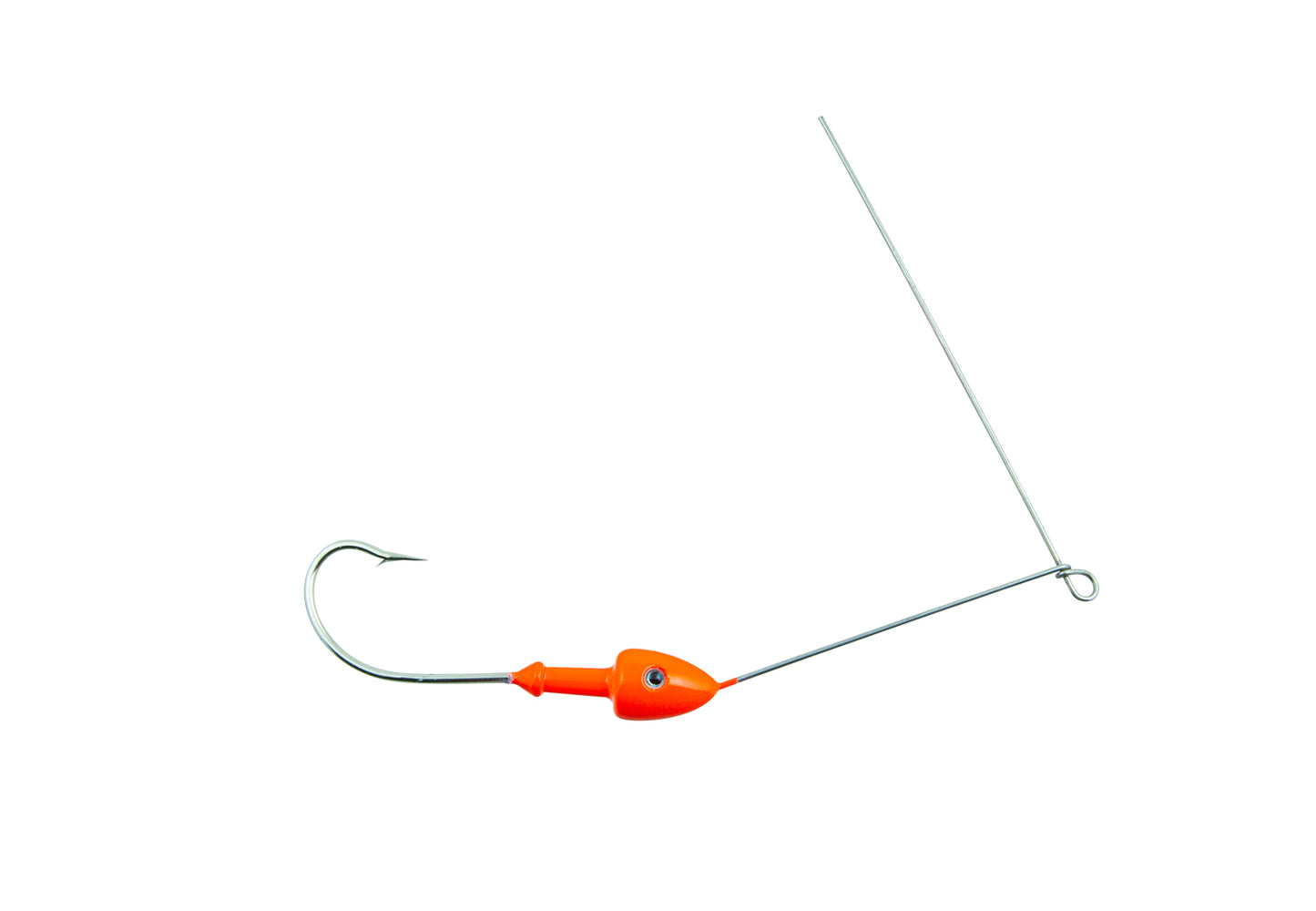 Spinnerbait kropp 28g Fluo Röd 8/0