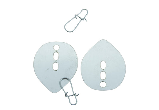 Indiana Shaker blade med snap 2-pack Small