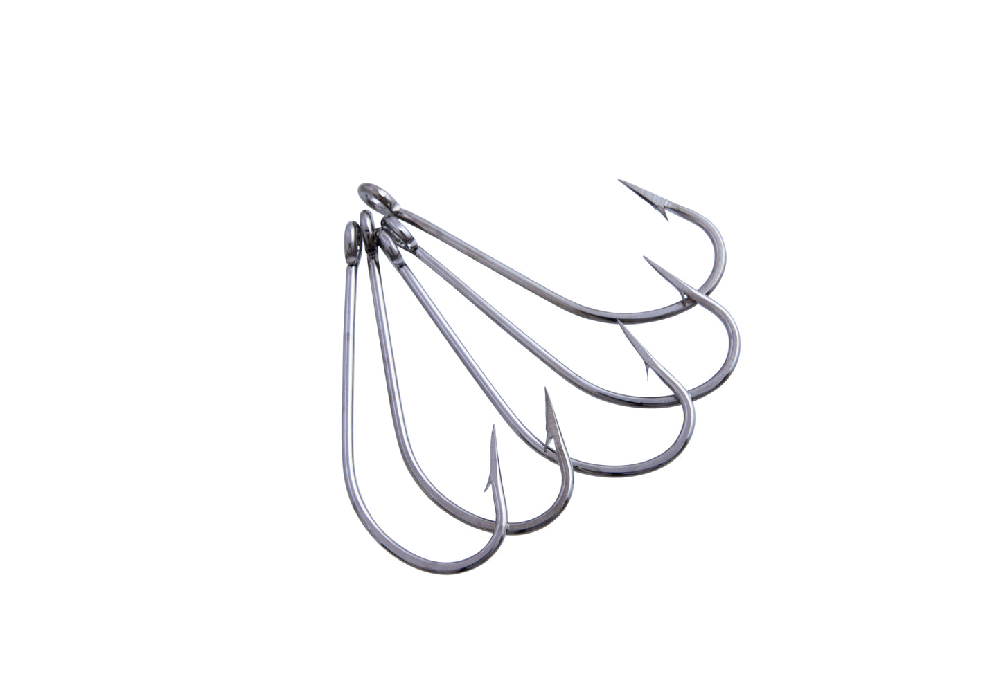 Trailerkrok enkel Eagle Claw Nickel 5 pack