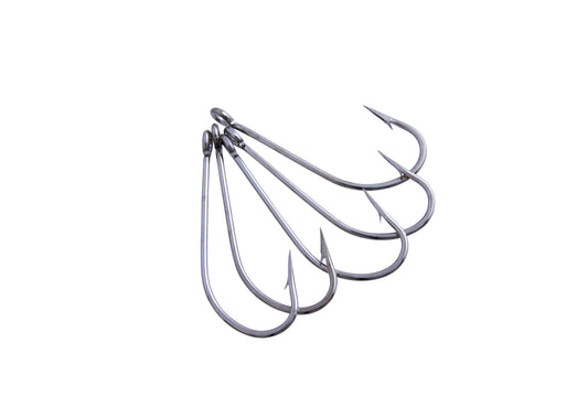 Trailerkrok enkel Eagle Claw Nickel 5 pack