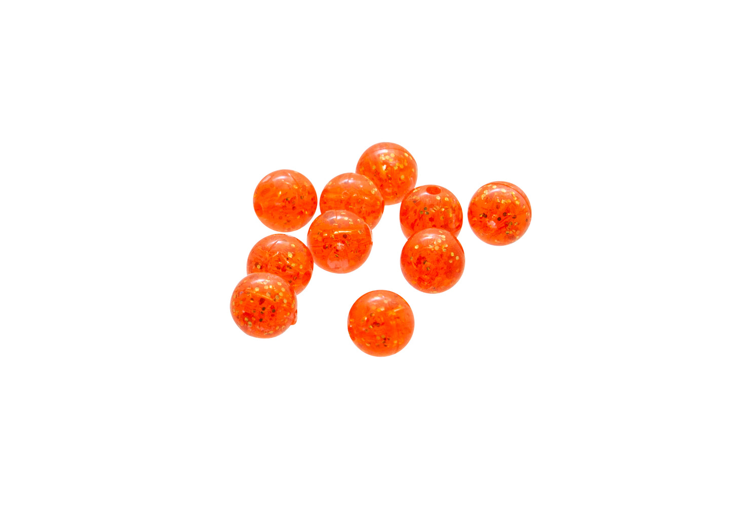 Pärla plast 8 mm 10 pack Sparkle