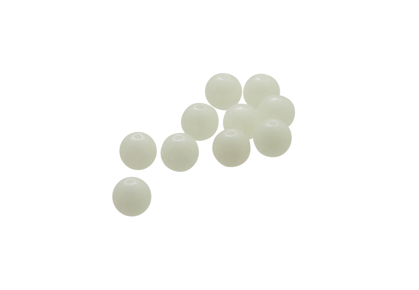Pärla plast 8 mm 10 pack Sparkle