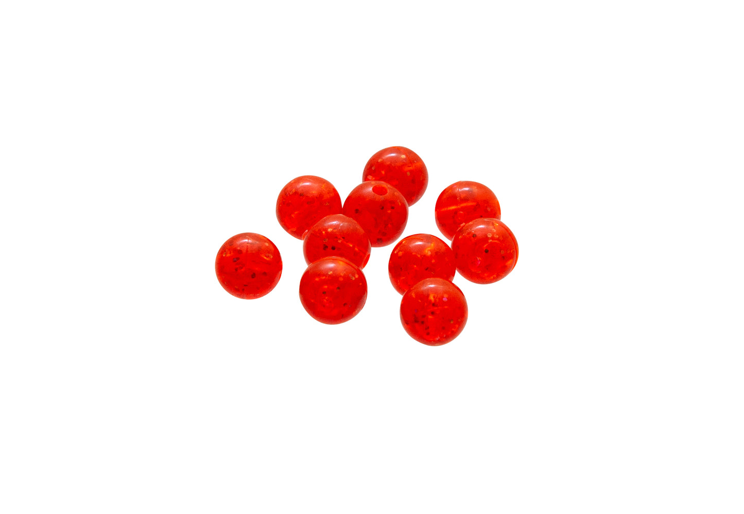 Pärla plast 8 mm 10 pack Sparkle