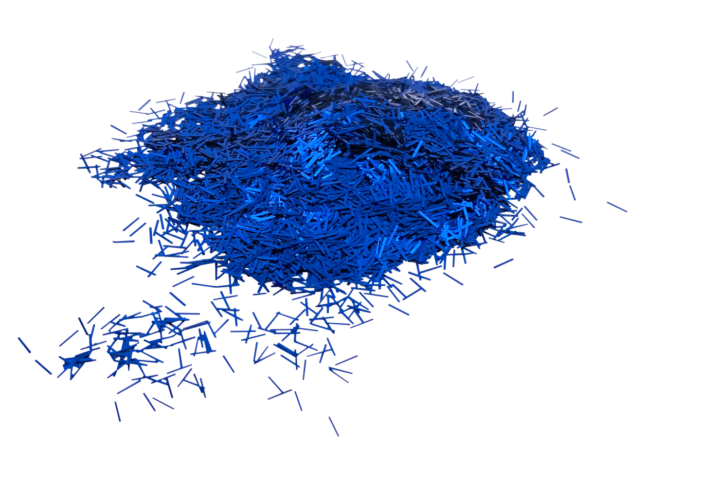 String Glitter 80g 3 mm Royal Blue