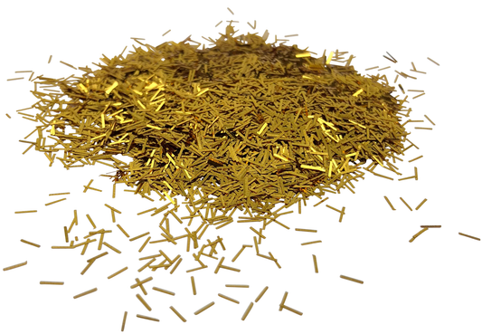 String Glitter 80g 3 mm Gold
