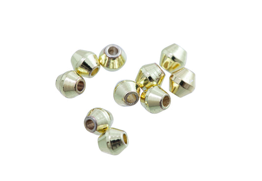 Pärla mässing Solid  4 mm 10 pack