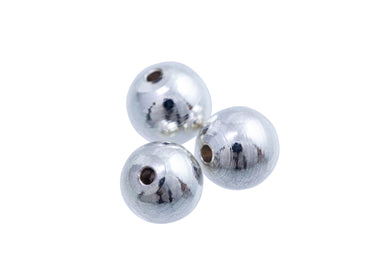 Pärla mässing Solid  8 mm 10 pack
