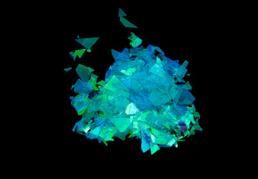 Iridecent Flake Glitter 20 g Turquoise