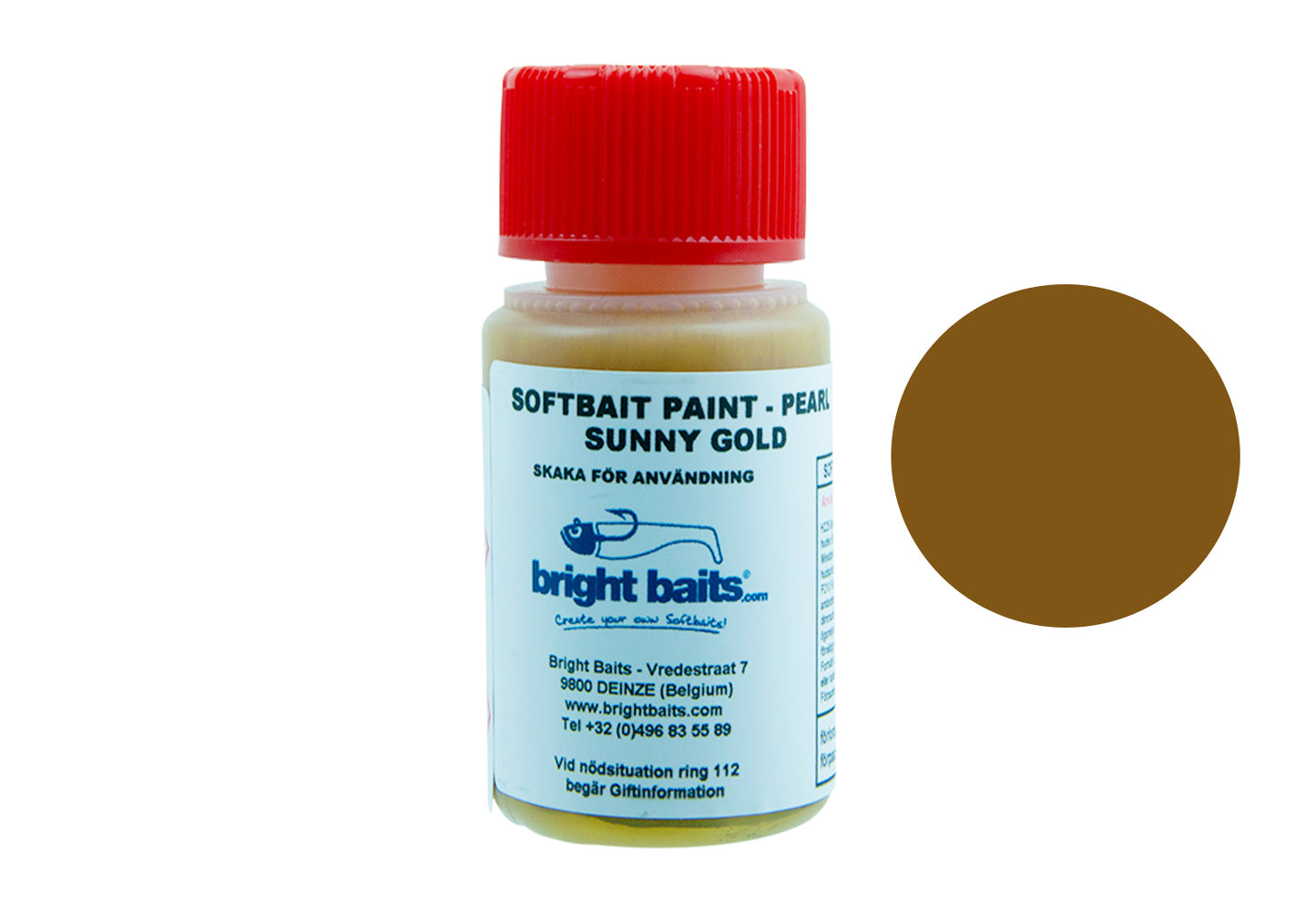 Bright Bait Softbait Paint - Pearl  60ml