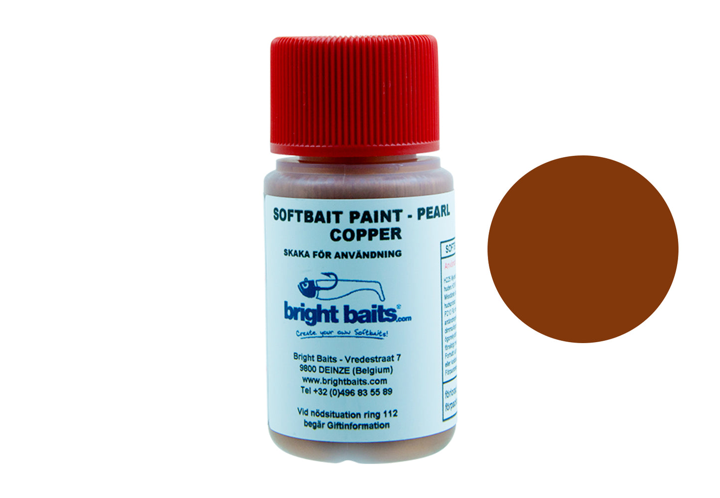 Bright Bait Softbait Paint - Pearl  60ml