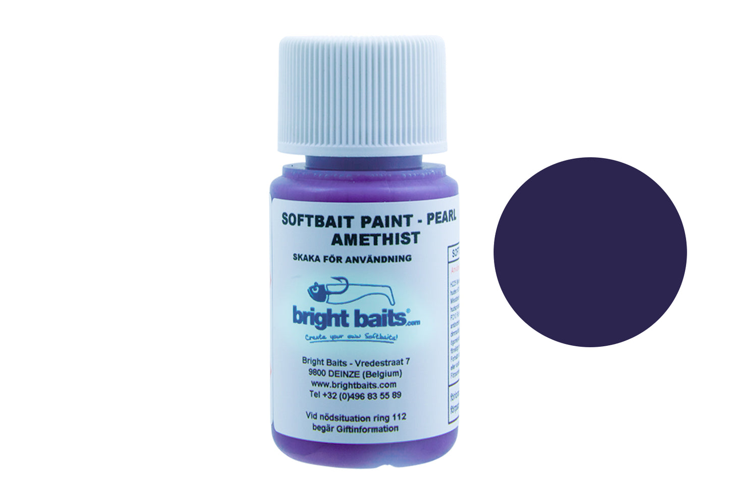 Bright Bait Softbait Paint - Pearl  60ml
