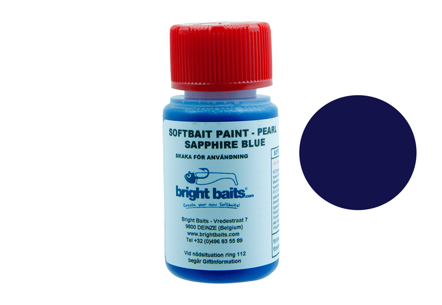 Bright Bait Softbait Paint - Pearl  60ml
