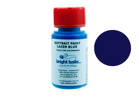 Bright Bait Softbait Paint Special Lazer Blue - 60ml
