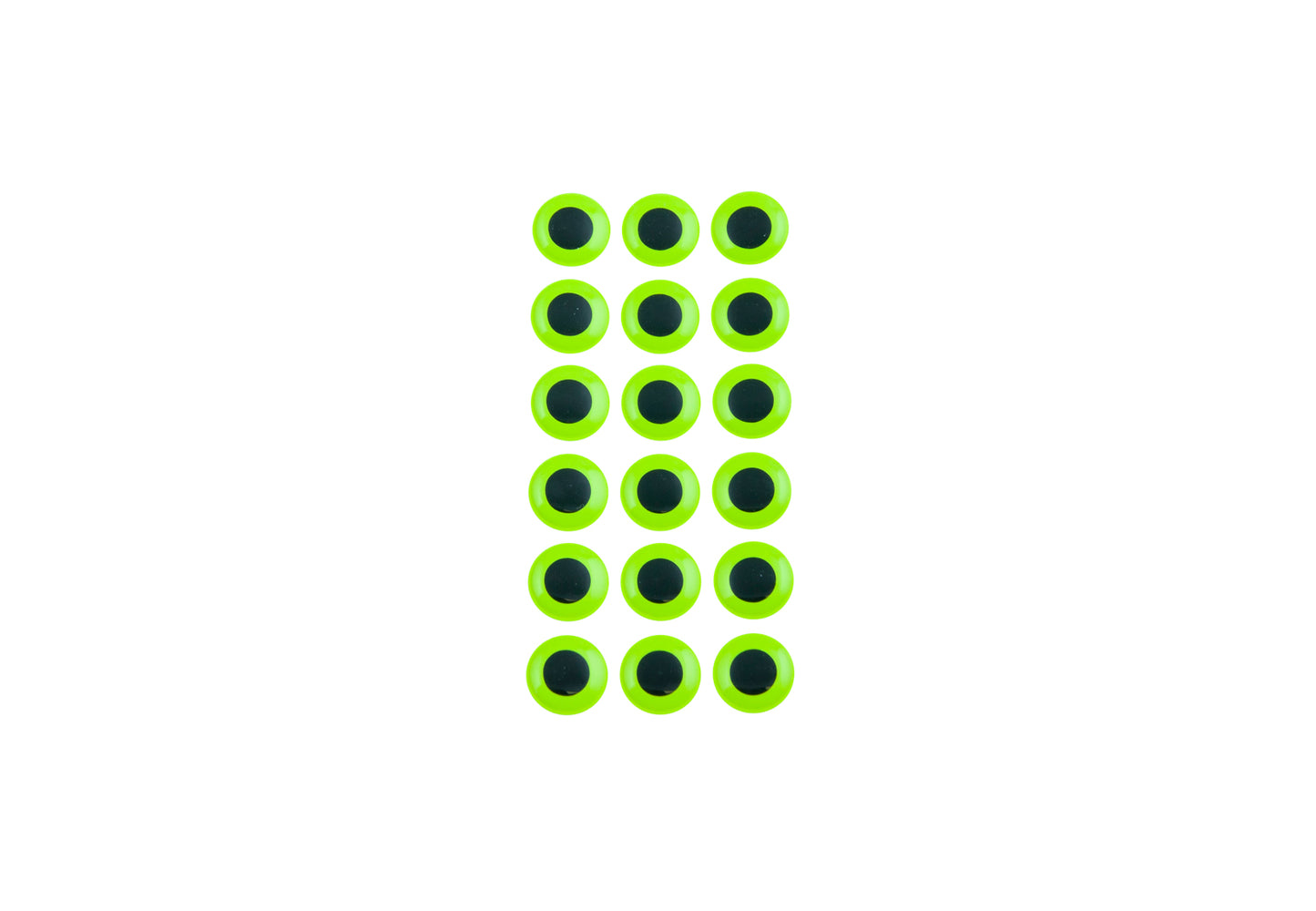 WTP 3D Ögon 11 mm 18 pack