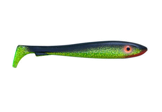 Big McRubber 25cm C19 Black'n Chartreuse