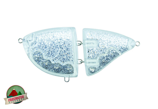 Fatboy Swim 13 cm Silver omålad
