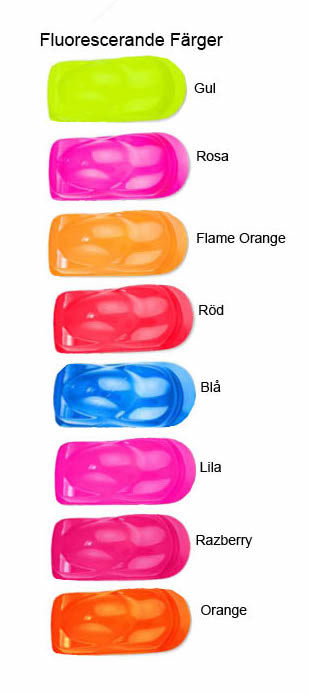 Hobbynox Airbrush färg 60 ml Fluorescerande
