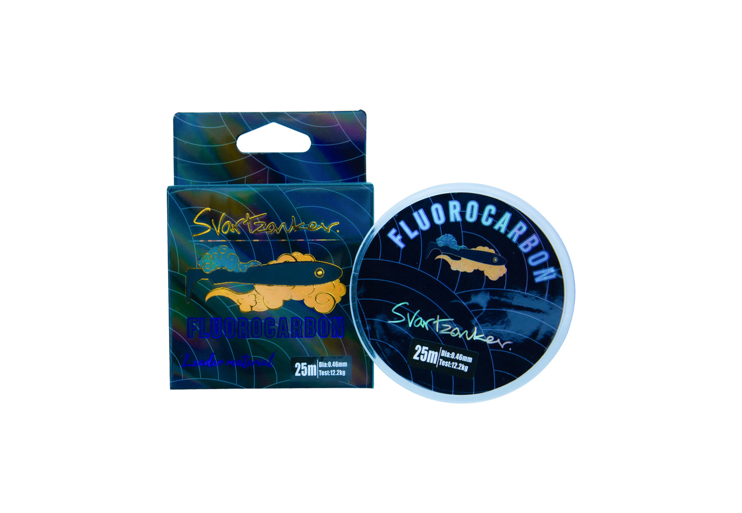 Svartzonker Fluorocarbon leader material 25m -