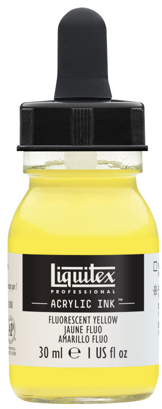 Liquitex Prof. Ink 30ml Fluorescent Yellow