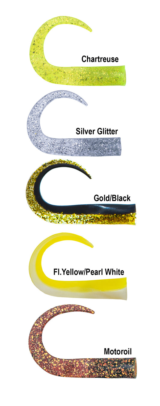 GlideTail Junior svansar 15 pack Mix 1